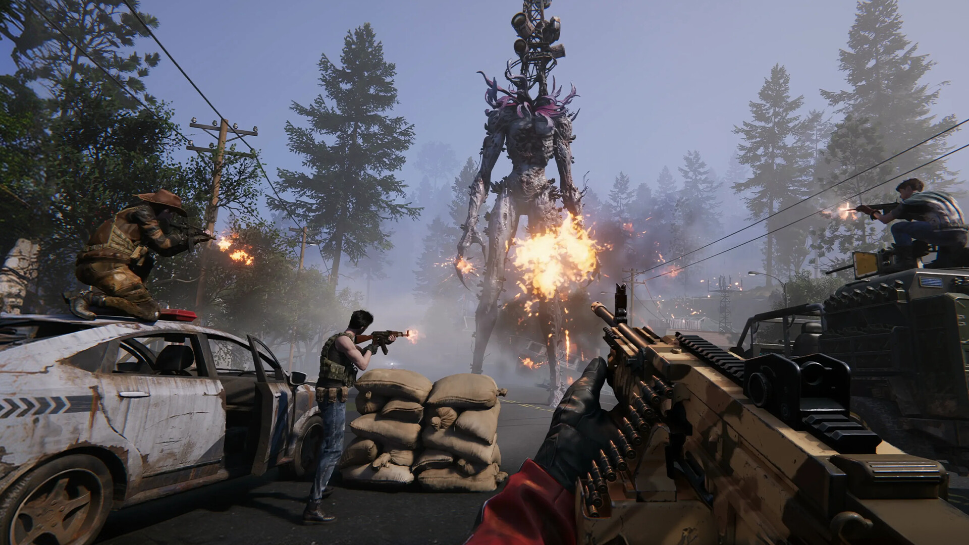 Once Human in-game screenshot of open-world survival environment