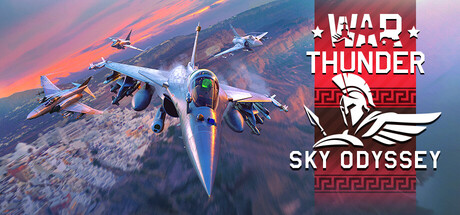 War Thunder official Steam store header artwork, military vehicle combat